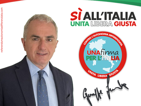 FIRMARE PER SOSTENERE IL REFERENDUM CONTRO L’AUTONOMIA DIFFERENZIATA È COSA BUONA E GIUSTA. FIRMIAMO IN TANTISSIMI!